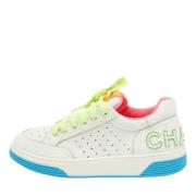 Pre-owned Leather sneakers Chanel Vintage , Multicolor , Dames