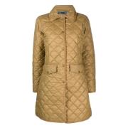 Down Coats Polo Ralph Lauren , Beige , Dames