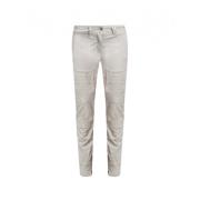 Slim-fit Trousers Aeronautica Militare , Beige , Heren