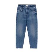 Straight Jeans Amish , Blue , Heren