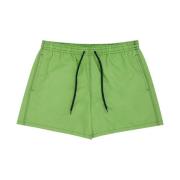 Boxershort met contraststiksels en zakken Malo , Green , Heren