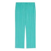 Trousers Semicouture , Blue , Dames