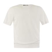 T-Shirts Tagliatore , White , Heren