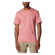 T-Shirts Columbia , Pink , Heren