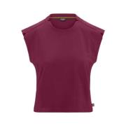 Mouwloos Limmy Dames T-shirt Bordeaux K-Way , Red , Dames