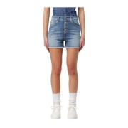 Denim Shorts Dondup , Blue , Dames