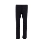 Suit Trousers Valentino , Black , Heren