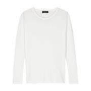 Long Sleeve Tops Fabiana Filippi , White , Dames