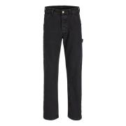 Straight Jeans Jack & Jones , Black , Heren