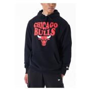 Chicago Bulls Hoodie New Era , Black , Heren