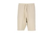 Casual Shorts 120% Lino , Beige , Heren