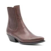 Stijlvolle Leren Schoenen Celine , Brown , Dames