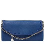 Pre-owned Suede wallets Stella McCartney Pre-owned , Blue , Dames