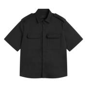 Urban Militair Overhemd Neil Barrett , Black , Heren