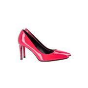 Pre-owned Leather heels Yves Saint Laurent Vintage , Pink , Dames