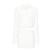 Short Dresses Amazuin , White , Dames