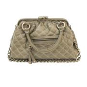 Pre-owned Leather handbags Marc Jacobs Pre-owned , Green , Dames