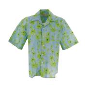 Short Sleeve Shirts Marni , Green , Heren