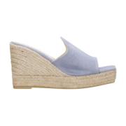 Pumps Espadrilles , Blue , Dames