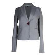Pre-owned Wool outerwear Stella McCartney Pre-owned , Gray , Dames
