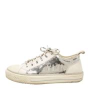 Pre-owned Leather sneakers Valentino Vintage , White , Dames