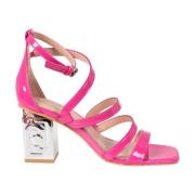 Elegant Enkelband Sandalen Liu Jo , Pink , Dames