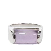 Pre-owned Silver rings Bvlgari Vintage , Gray , Dames