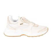 Klassieke Vetersneakers Liu Jo , Beige , Dames