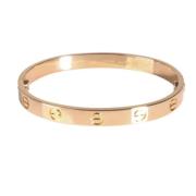 Pre-owned Rose Gold bracelets Cartier Vintage , Yellow , Dames