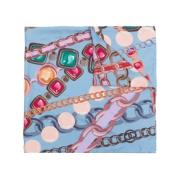 Pre-owned Silk scarves Chanel Vintage , Multicolor , Dames