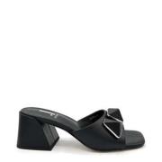 Flat Sandals Jeannot , Black , Dames