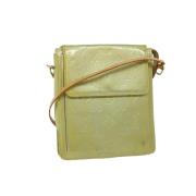 Pre-owned Leather louis-vuitton-bags Louis Vuitton Vintage , Green , D...