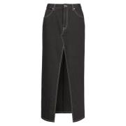 Maxi Skirts Pinko , Black , Dames