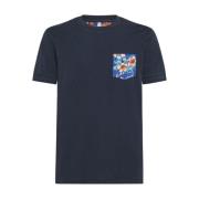 T-Shirts Sun68 , Blue , Heren