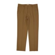 Cropped Trousers Blanca Vita , Brown , Heren