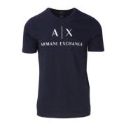 T-Shirts Armani Exchange , Blue , Heren