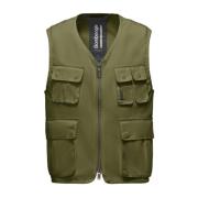 Vests BomBoogie , Green , Heren