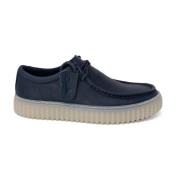 Laced Shoes Clarks , Blue , Heren