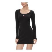 Short Dresses Tommy Jeans , Black , Dames