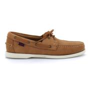 Business Shoes Sebago , Brown , Heren