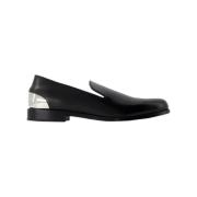 Leather flats Alexander McQueen , Black , Heren