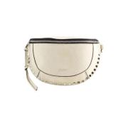 Leather shoulder-bags Isabel Marant , Beige , Dames