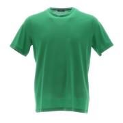 Crepe T-Shirt - Groen Herno , Green , Heren