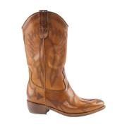 Western Leren Laars Bruin Zoe , Brown , Dames