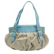 Pre-owned Canvas handbags Moschino Pre-Owned , Beige , Dames