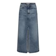 Denim Skirts Co'Couture , Blue , Dames
