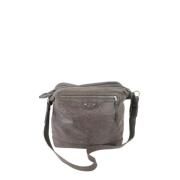 Pre-owned Leather balenciaga-bags Balenciaga Vintage , Gray , Heren