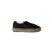 Pre-owned Leather espadrilles Alexander Wang Pre-owned , Black , Dames