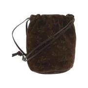 Pre-owned Suede shoulder-bags Bottega Veneta Vintage , Brown , Dames