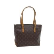 Pre-owned Canvas louis-vuitton-bags Louis Vuitton Vintage , Brown , Da...